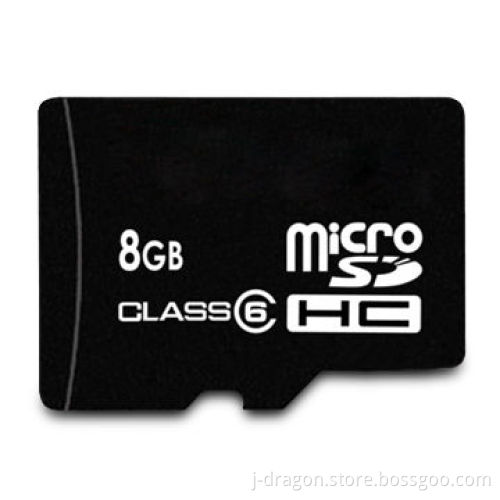 Micro SD/TF Card with Adapters, 128/256/512MB/1/2/4/8/16/32GB Capacity, High Transfer Speed